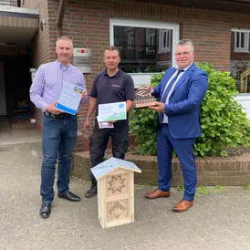 WOLF Umweltpreis Firma Klopp Heizungsbau