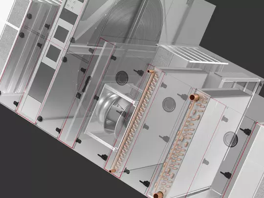 AHU-Gerät KG-Top AHU-Gerät KG-Top