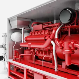 Combined heat and power unit
