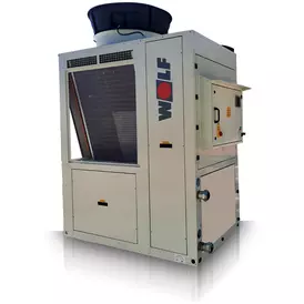 Bomba de calor con potencia de hasta 90 kW y con coeficiente de rendimiento elevado