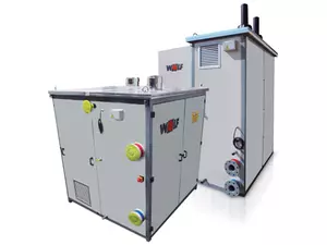 Generación de calor WOLF. Unidad compacta de generación de calor con equipamiento funcional y potencia térmica de hasta 4000kW