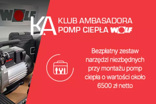 Bezpłatny zestaw narzędzi niezbędnych przy montażu pomp ciepła o wartości 6500 zł