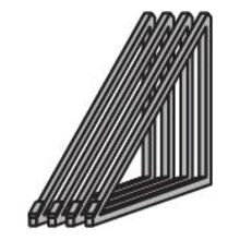 Tuiles mécaniques - Support triangle en aluminium